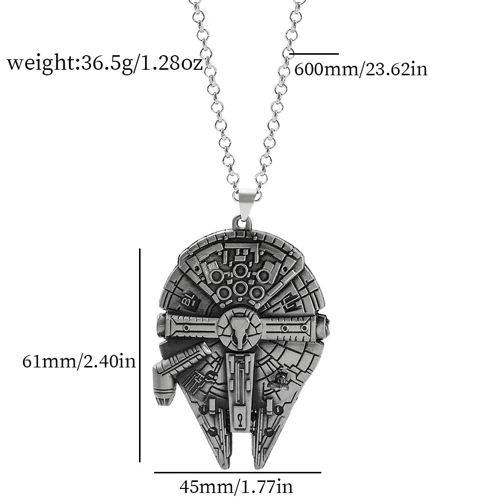 Star Wars Millennium Falcon Necklace