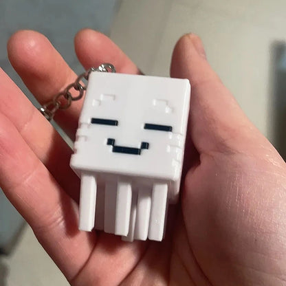 Minecraft Happy Ghast Keychain