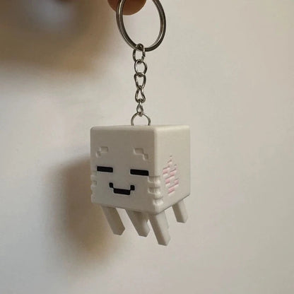 Minecraft Happy Ghast Keychain