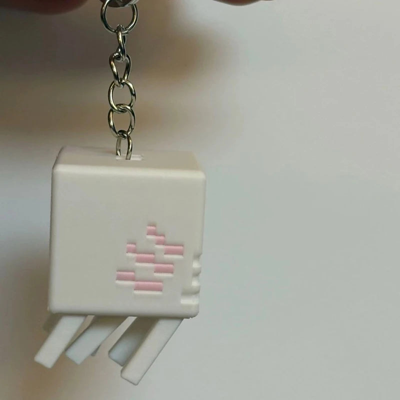 Minecraft Happy Ghast Keychain