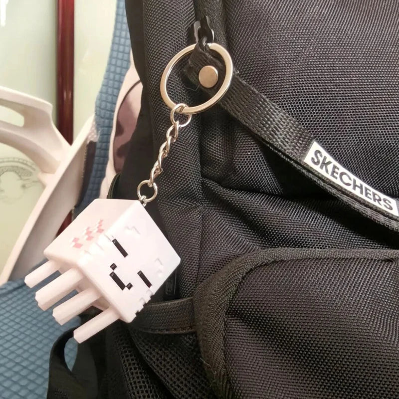 Minecraft Happy Ghast Keychain