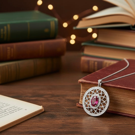 Replica of the SCP-963 Immortality Amulet necklace worn by Dr. Jack Bright in the SCP Foundation lore.