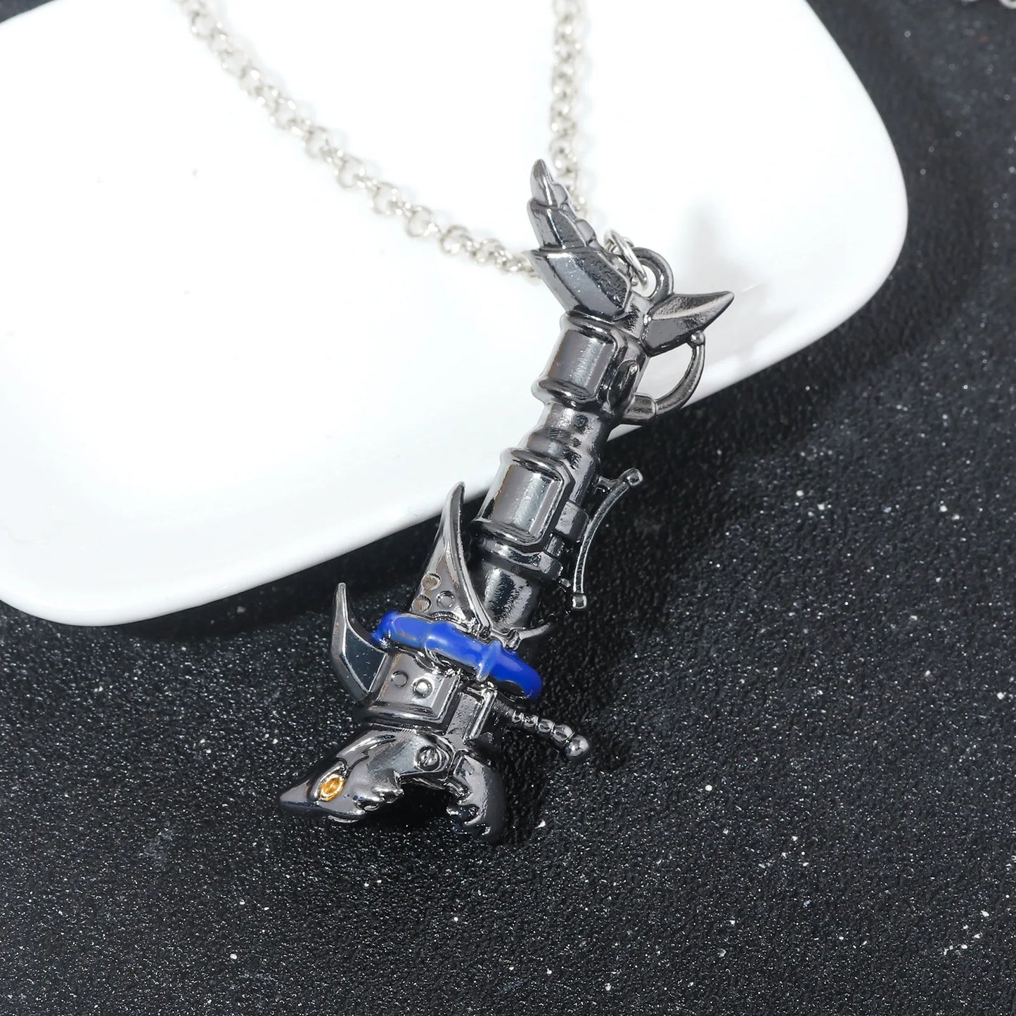 Jinx's Fishbones Necklace & Keychain
