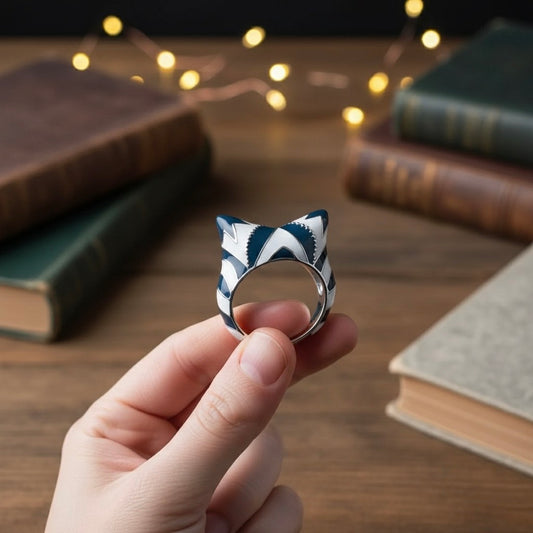 Ahsoka Tano Star Wars ring inspired by the Jedi character from the Star Wars universe