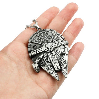 Star Wars Millennium Falcon Necklace