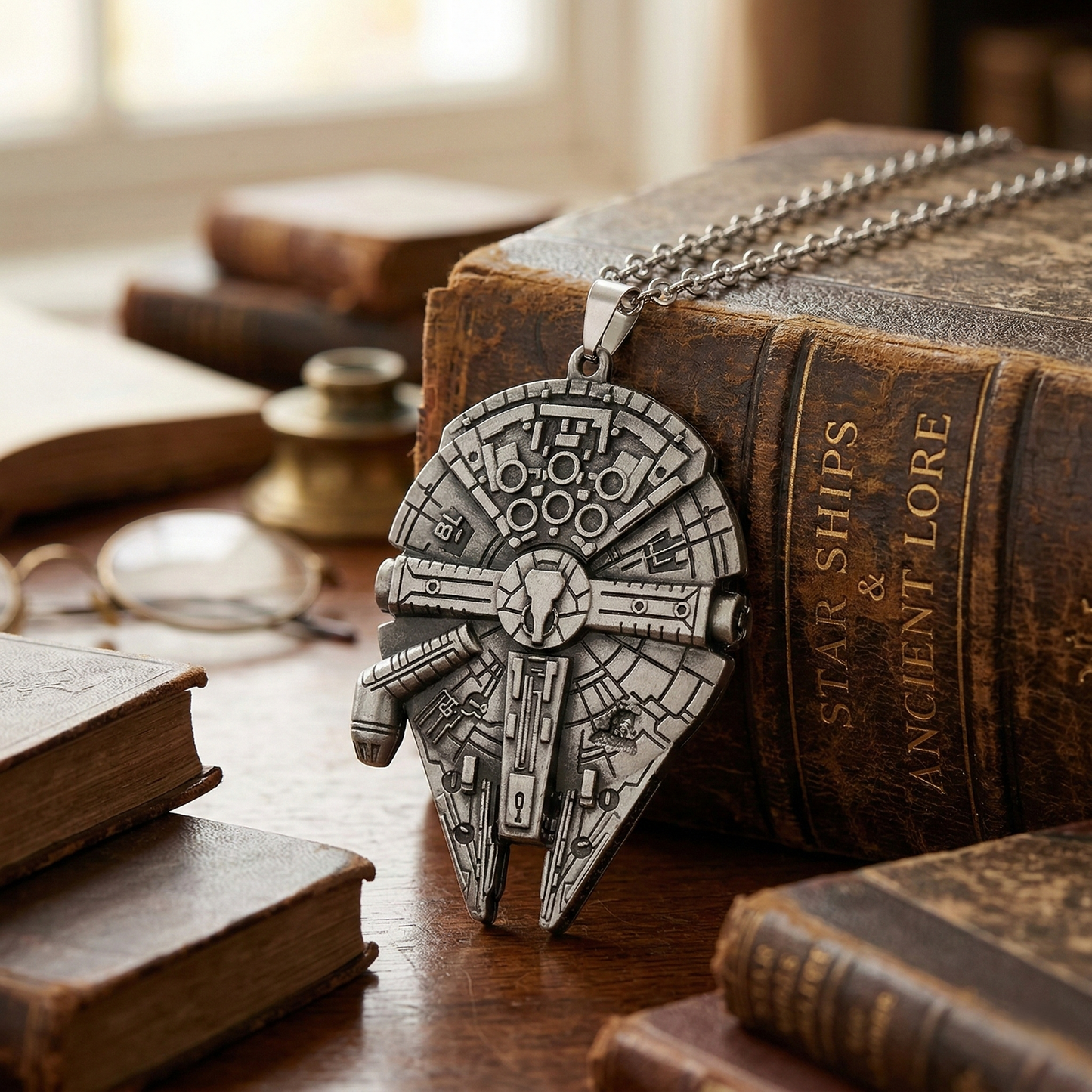 Star Wars Millennium Falcon Necklace
