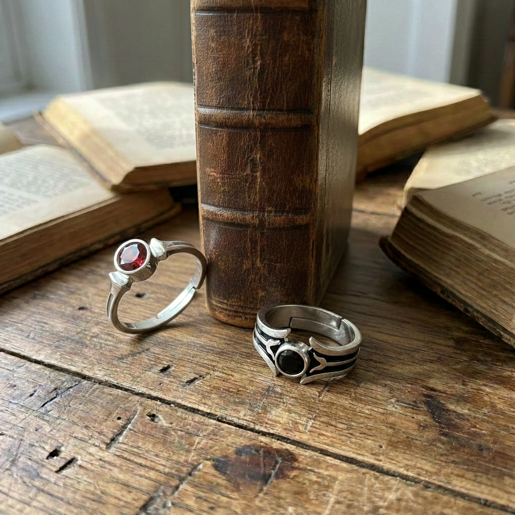 Kirito & Asuna Rings | Sword Art Online Couple’s Set