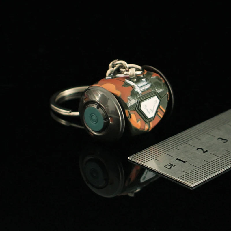 little boombot keychain from fps game valorant