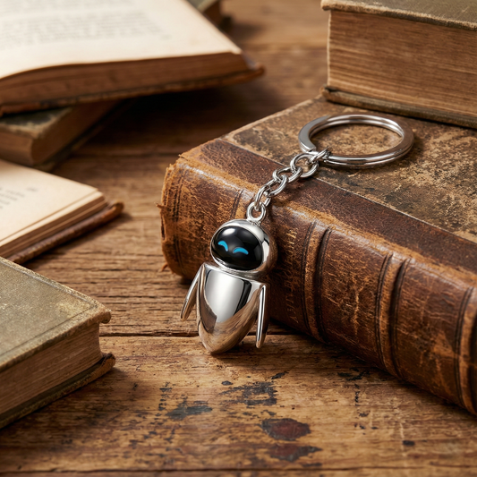 Wall-E Eve Keychain
