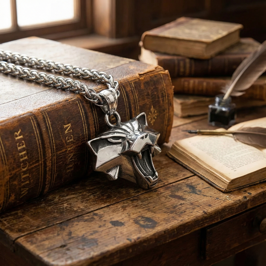 The Witcher School of The Cat Necklace