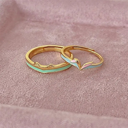 Zootopia Nick & Judy Couple Rings